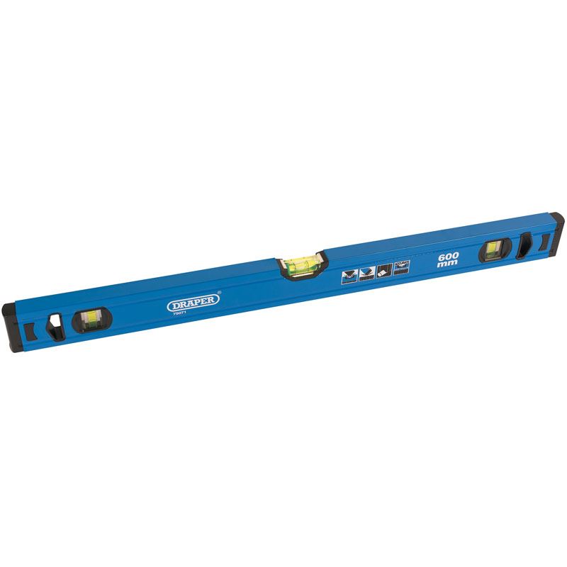 Draper Box Section Level, 600mm DL75 - 75071