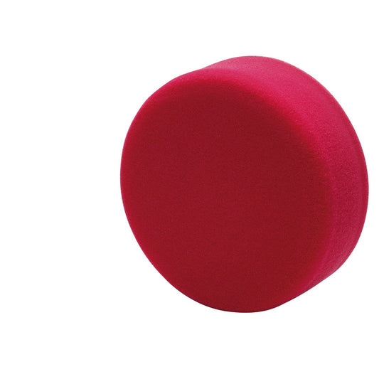 Draper 150mm Polishing Sponge Ultra Soft Hook and Loop Red 15cm 6 Inch 01792