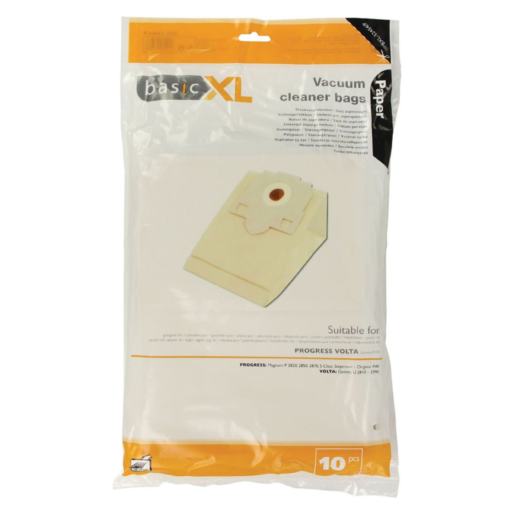 BasicXL Vacuum cleaner Bag Progress P49/Volta Gemini