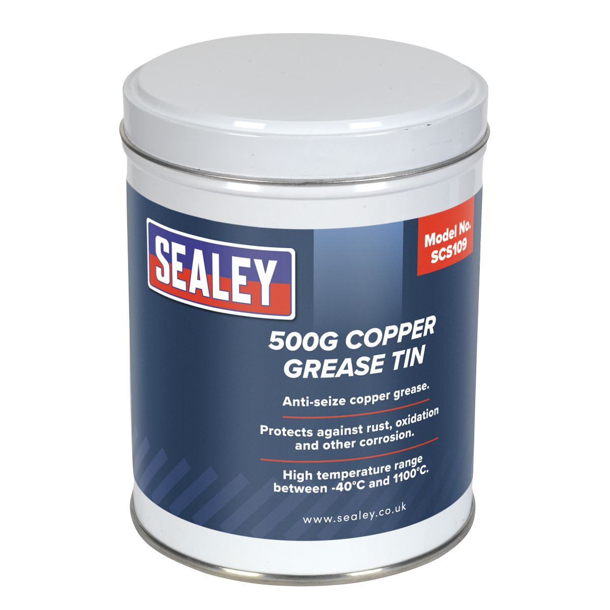 Sealey Copper Grease 500g Tin SCS109