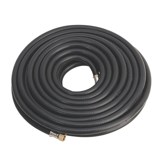 Sealey Air Hose 15m x 8mm with 1/4"BSP Unions Heavy-Duty AH15RX