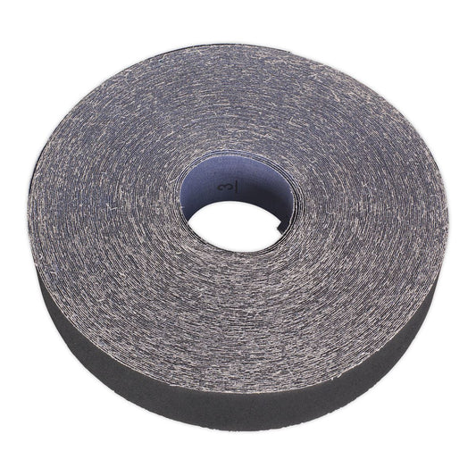 Sealey Emery Roll Blue Twill 25mm x 50m 60Grit ER255060