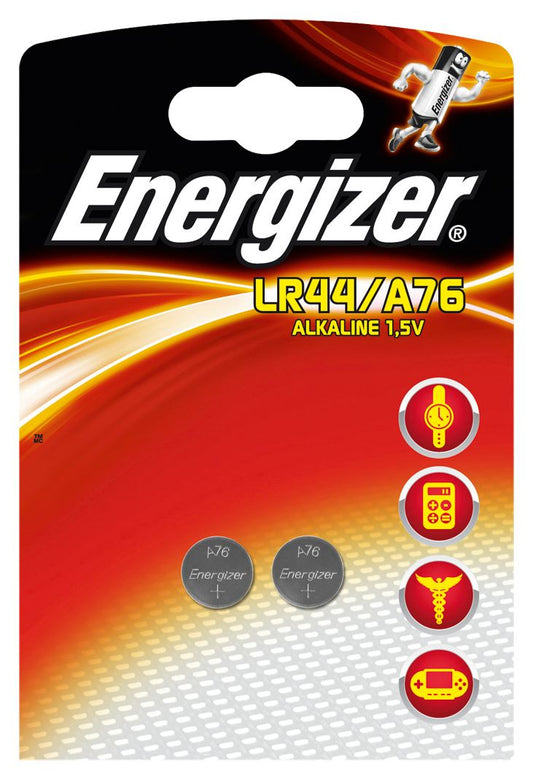 Energizer Alkaline battery A76/LR44 1.5V 2-blister