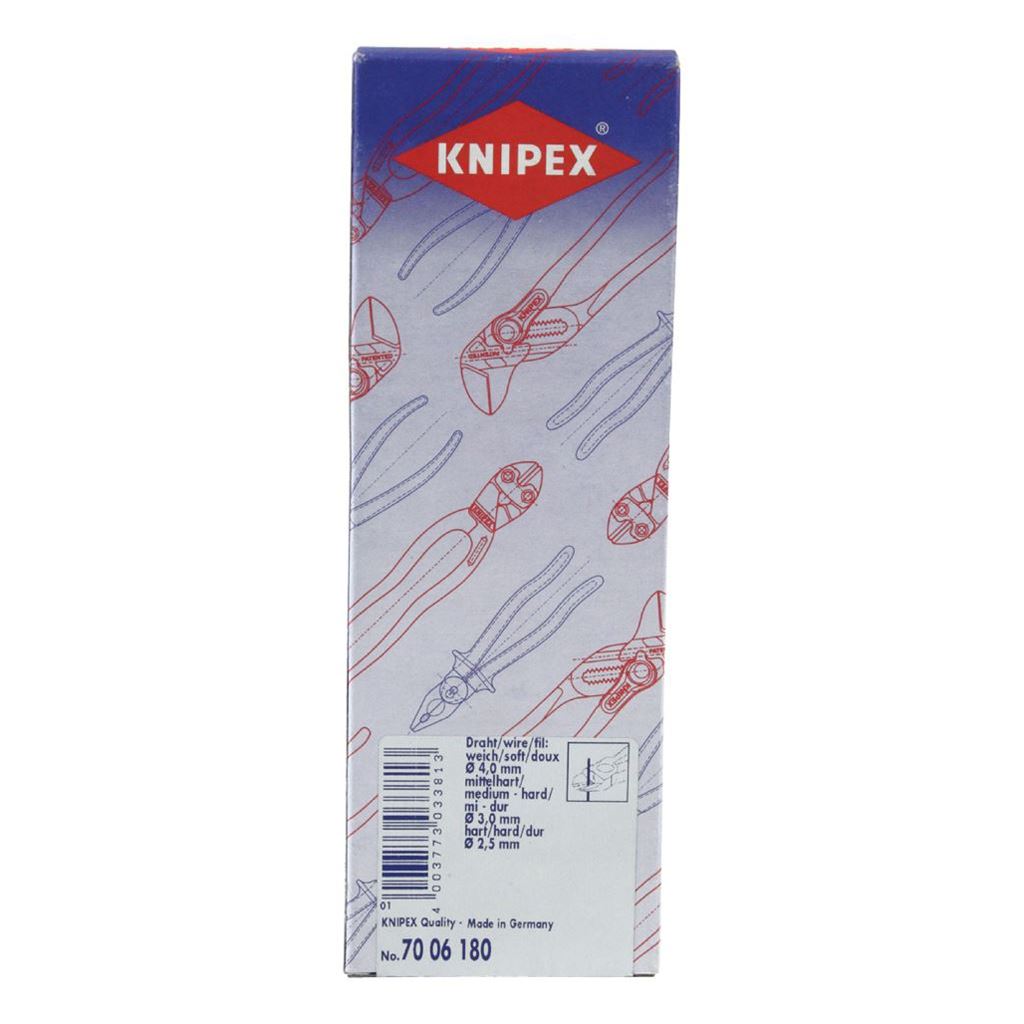 Knipex Diagonal cutter, 180 mm - KP-7006180