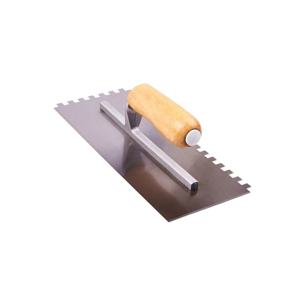 Amtech 11" Notched Float Trowel - Wooden Handle - G1610