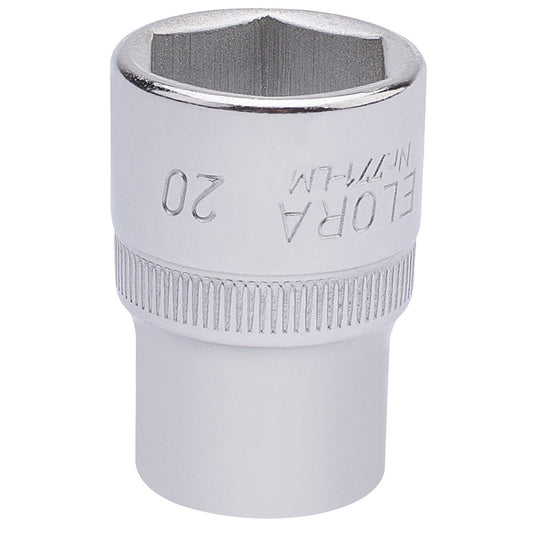 20Mm 1/2" Square Drive Elora Hexagon Socket Draper 15309