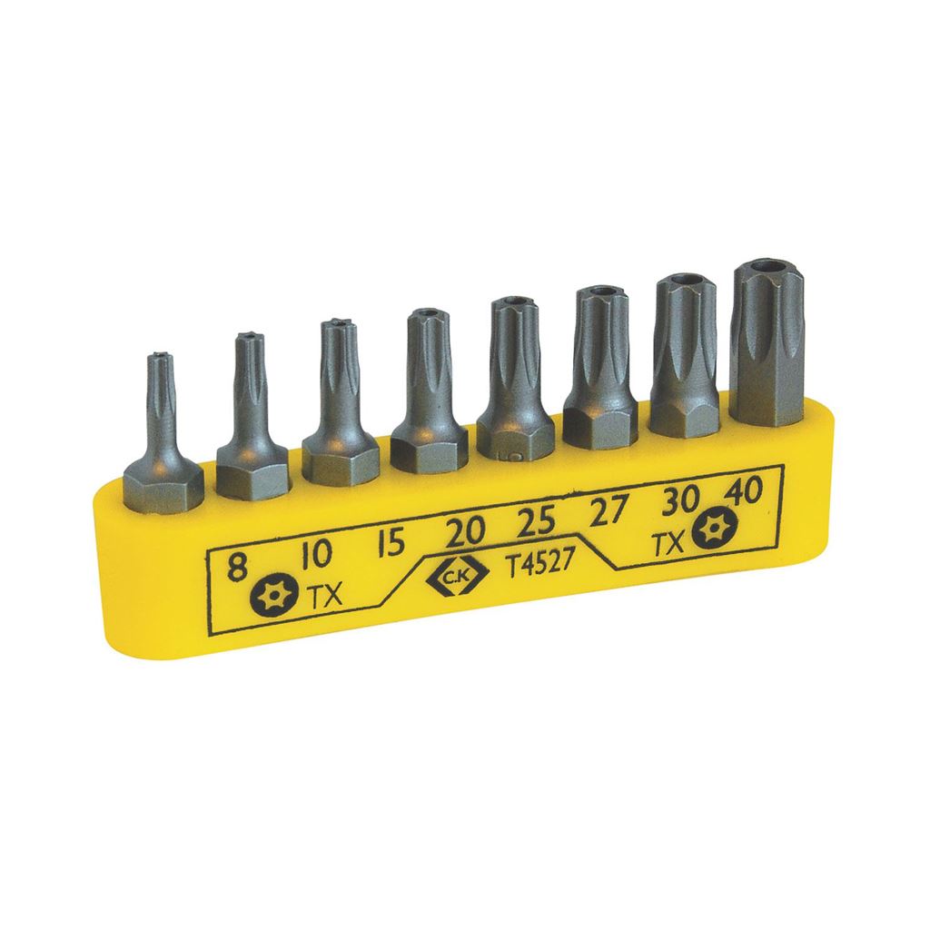 CK Tools Bit Clip  TX Set Of 8 T4527