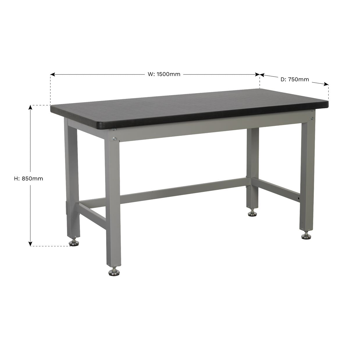 Sealey Workbench Steel Industrial 1.5m API1500