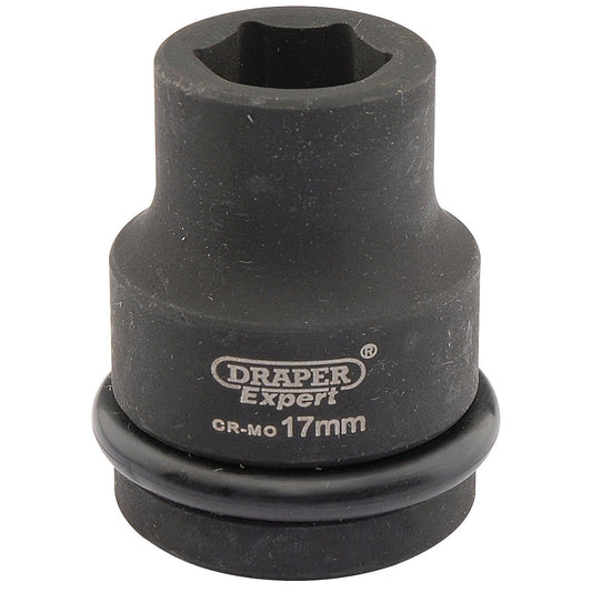 Draper Expert Expert 17mm 3/4" Square Drive Hi-Torq 6 Point Impact Socket - 04998