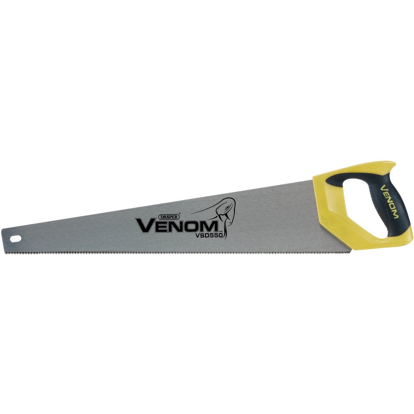 Draper Draper Venom Second Fix Double Ground Handsaw, 550mm, 11tpi/12ppi - 82197