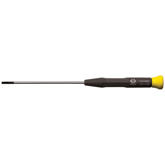 CK Tools Precision Screwdriver Slotted 3.0x100mm T4880X 310