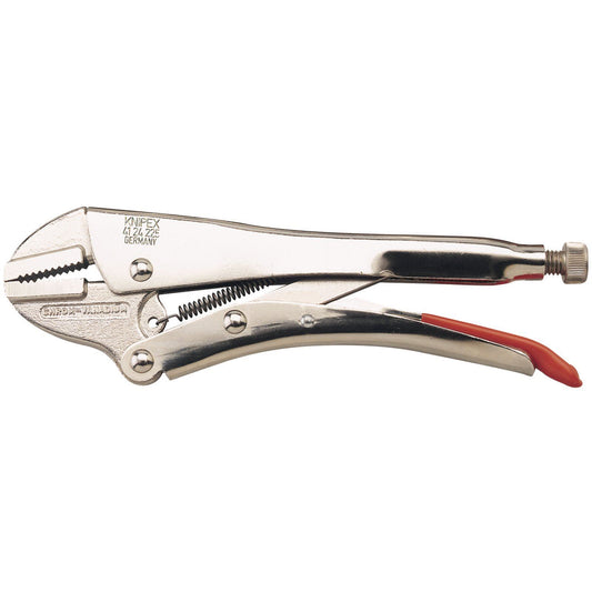 Draper 1x Knipex Expert 225mm Straight Jaw Self Grip Pliers Professional Tool - 54218
