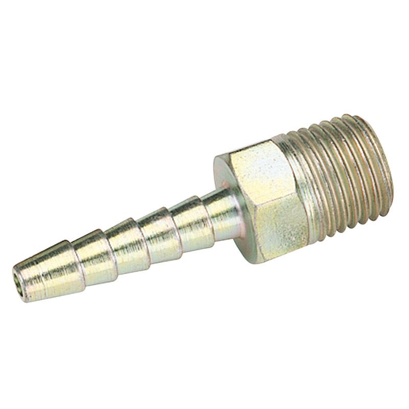 1/4" Bsp Taper 3/16" Bore Pcl Male Screw Tailpiece (Sold Loose) Draper 25800