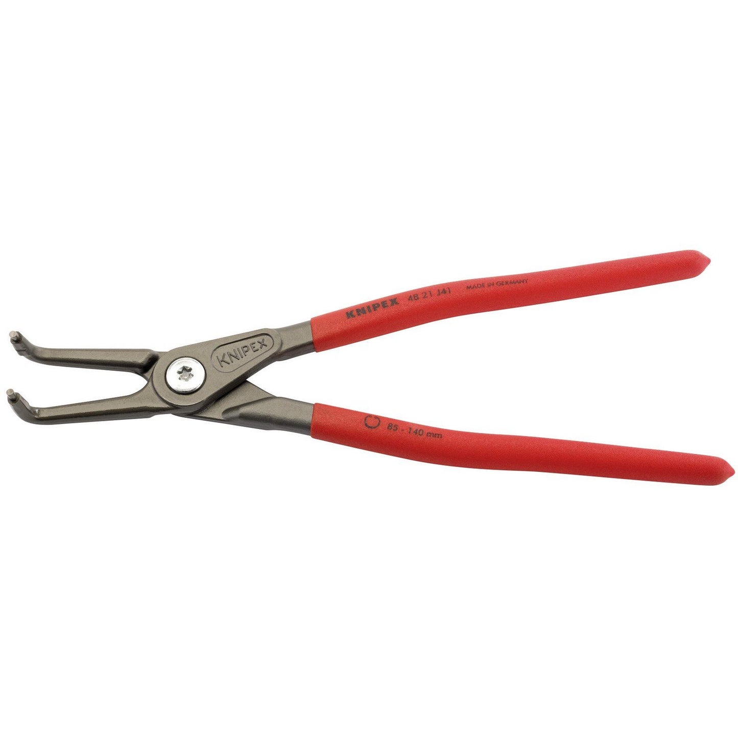 Knipex 75087 305mm 90deg Bent Internal Straight Tip Circlip Pliers 85 - 140mm