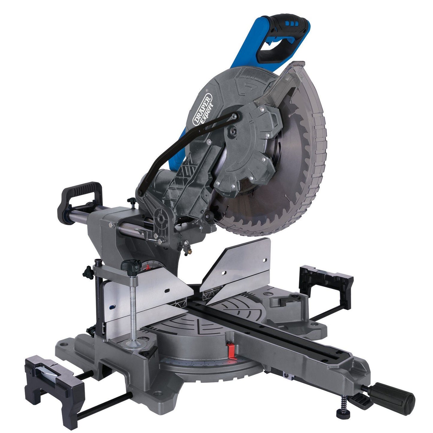 Draper 305mm Double Bevel Sliding Compound Mitre Saw (2000W) - 79901