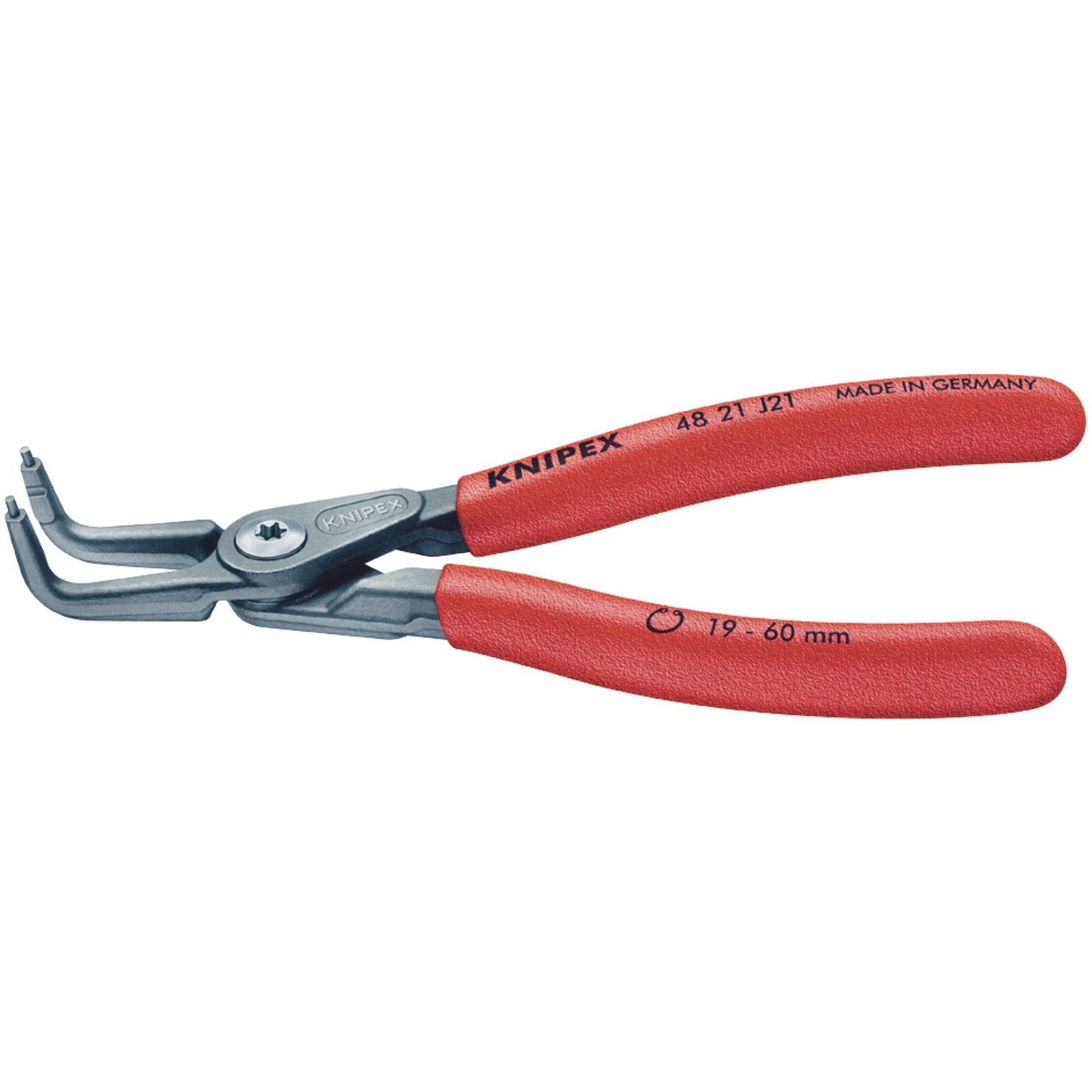 Knipex 75084 165mm 90deg Bent Internal Straight Tip Circlip Pliers 19 - 60mm