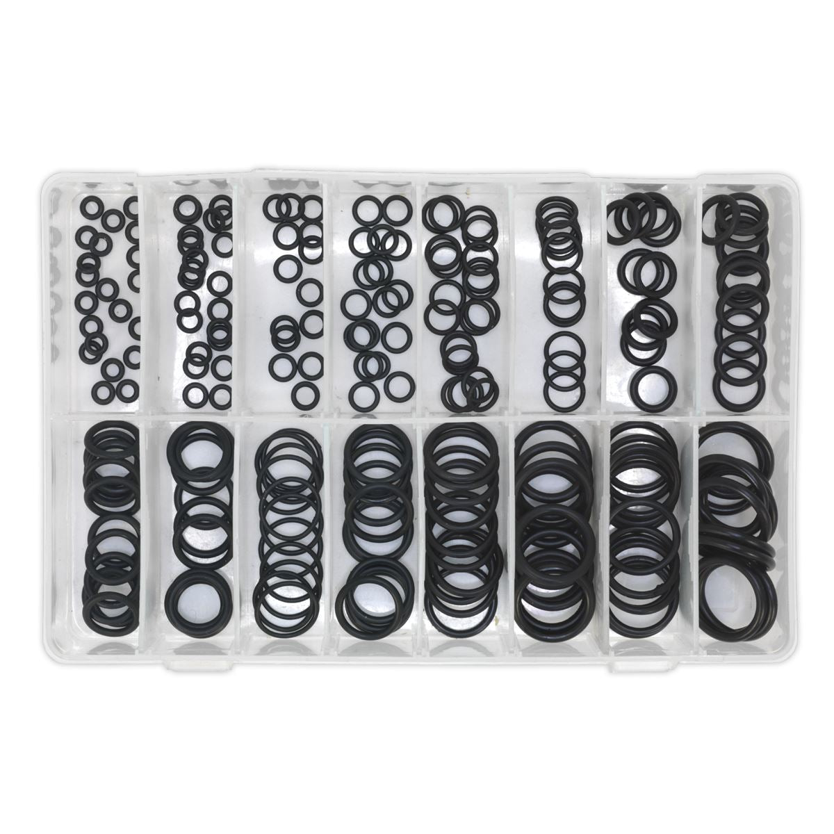 Sealey Rubber O-Ring Assortment 225pc Metric AB004OR