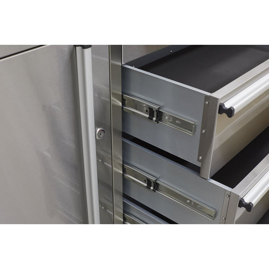 Sealey Mobile Stainless Steel Tool Cabinet 4 Drawer AP4804SS