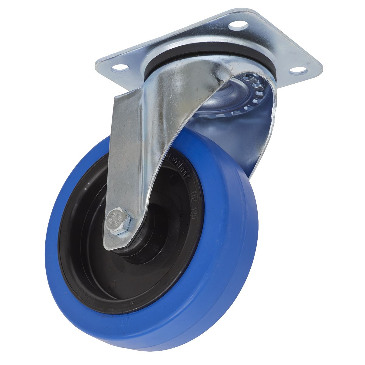 Sealey Castor Wheel Swivel Plate 125mm SCW3125SP