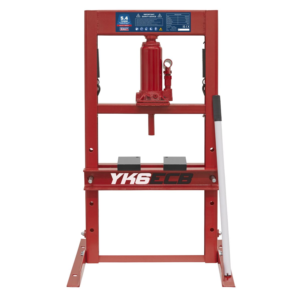 Sealey Hydraulic Press 5.4 tonne Economy Bench Type YK6ECB