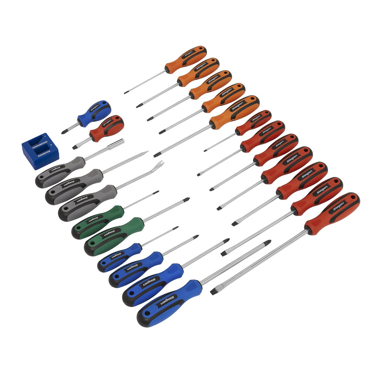 Sealey Soft Grip Screwdriver Set 24pc S0617