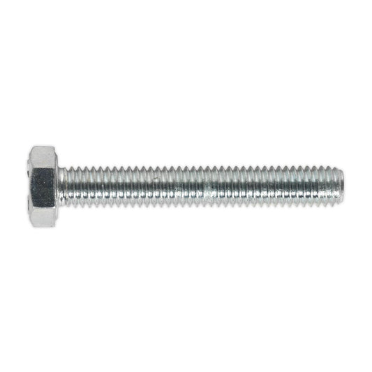 Sealey HT Setscrew M6 x 40mm 8.8 Zinc Pack of 50 SS640