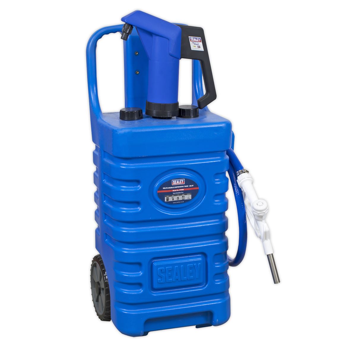 Sealey Mobile Dispensing Tank 55L with AdBlue Pump - Blue DT55BCOMBO1