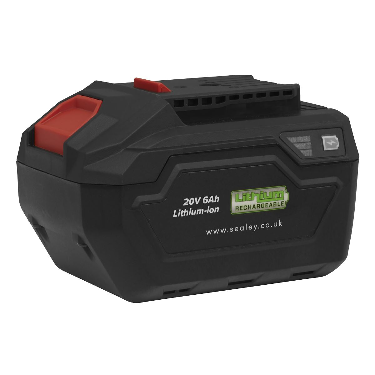 Sealey Power Tool Battery 20V 6Ah Lithium-ion for SV20 Series CP20VBP6