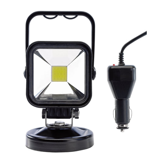 Draper 10W 12V COB LED Magnetic Base Work Light - 600 Lumens - 90102