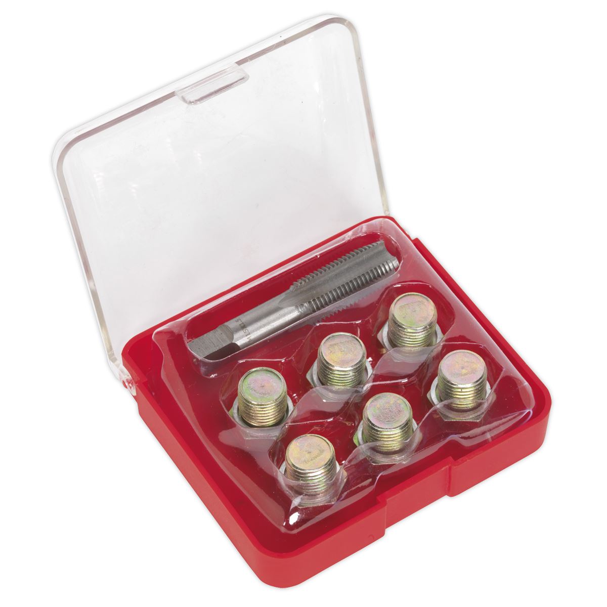 Sealey Oil Drain Plug Thread Repair Set - M15 VS615