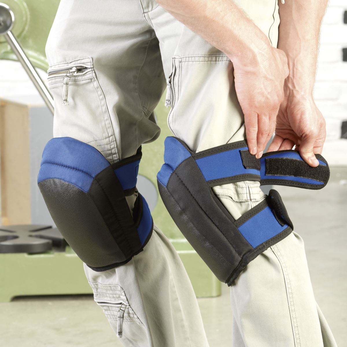 Sealey Heavy-Duty Double Gel Knee Pads - Pair SSP63