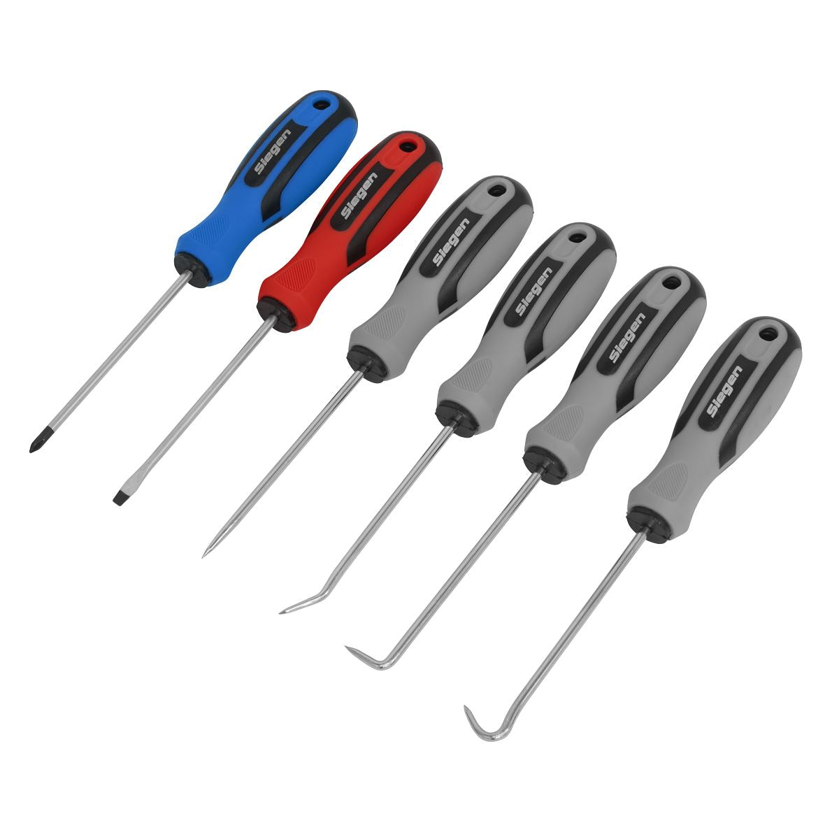 Sealey Mini Pick & Screwdriver Set 6pc S0774