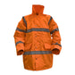 Sealey Hi-Vis Orange Motorway Jacket with Quilted Lining - X-Large 806XLO