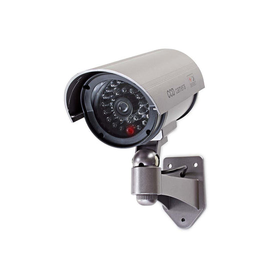 Nedis Dummy Security Camera Bullet IP44 Grey DUMCB40GY