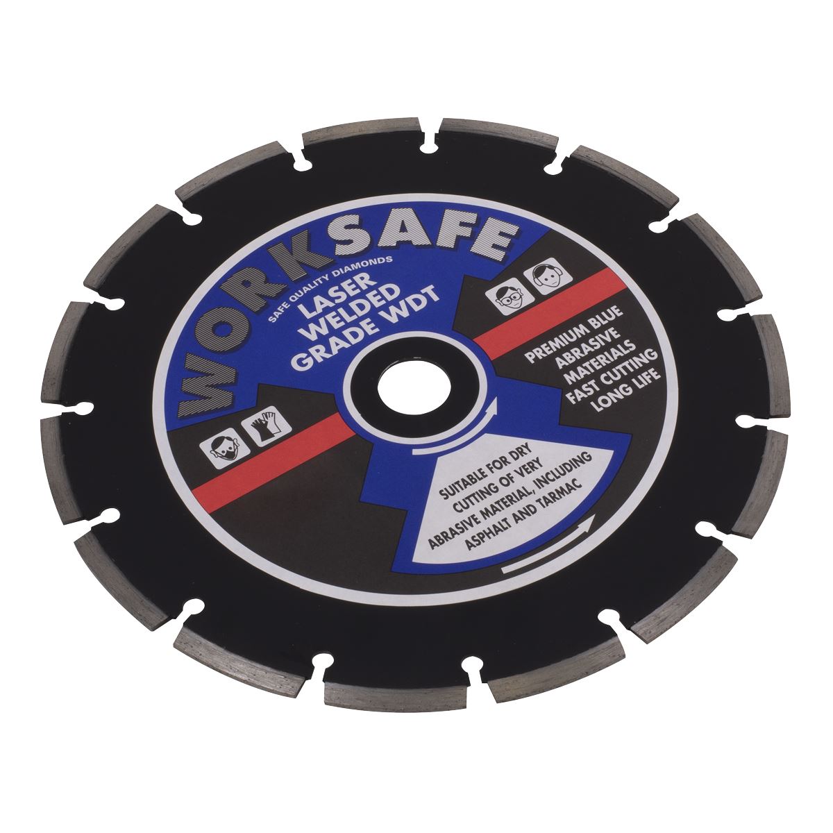 Sealey Asphalt/Tarmac Diamond Blade 300 x 20mm WDT300/20