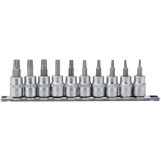 Draper Expert 3/8" Square Drive Tx Star Plus Socket Bit Set (10 Piece) 16339