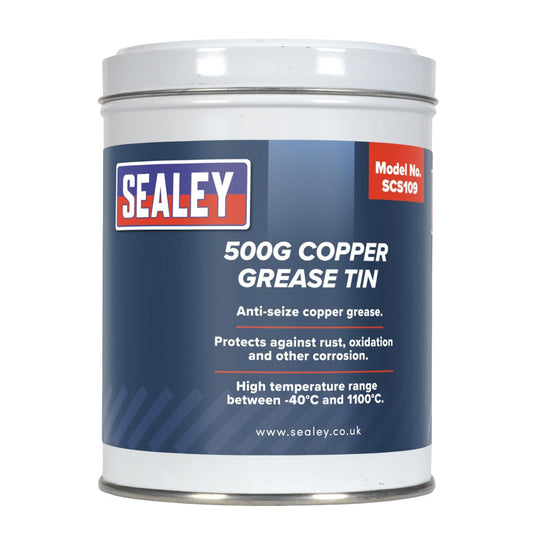 Sealey Copper Grease 500g Tin SCS109