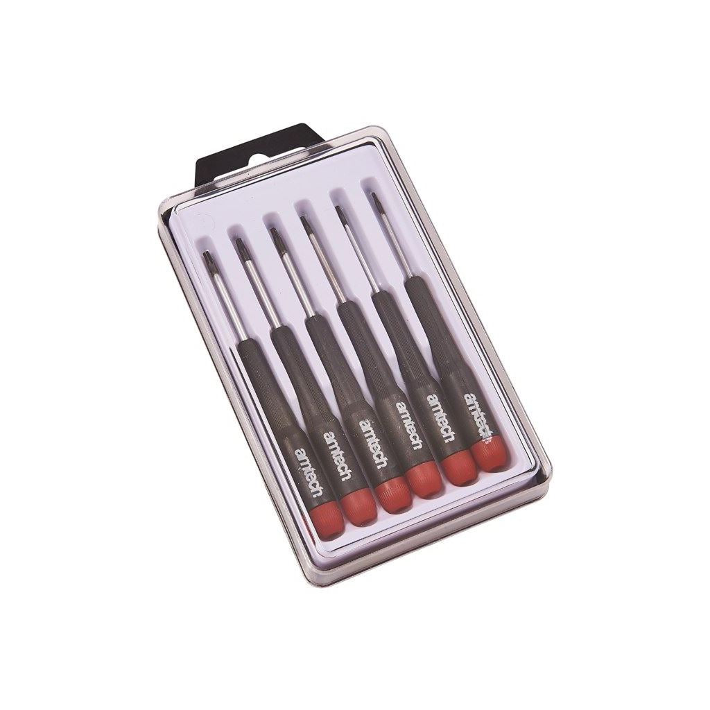 Torx Star 6x Precision Screwdriver Set Kit T5 T6 T7 T8 T9 T10 Mobile Repair Box - L0530