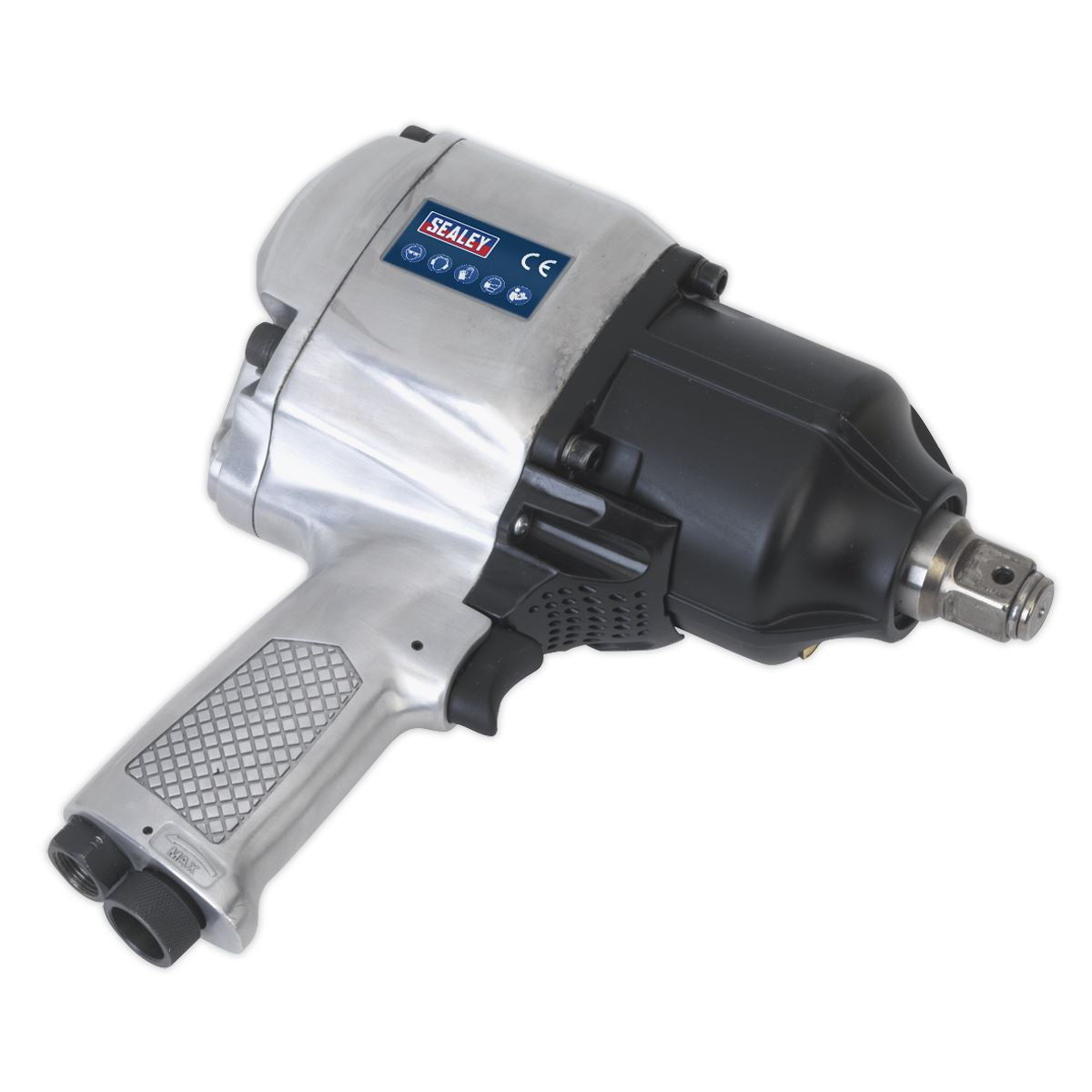 Sealey Air Impact Wrench 1"Sq Drive Pistol Type SA297