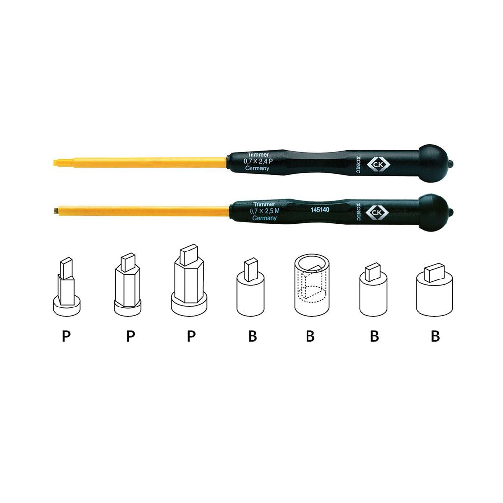 CK Tools Precision Trimmers Set Of 7 T4844