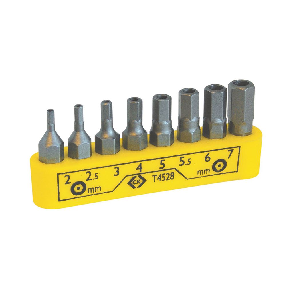 CK Tools Bit Clip  Hexagon Set Of 8 T4528