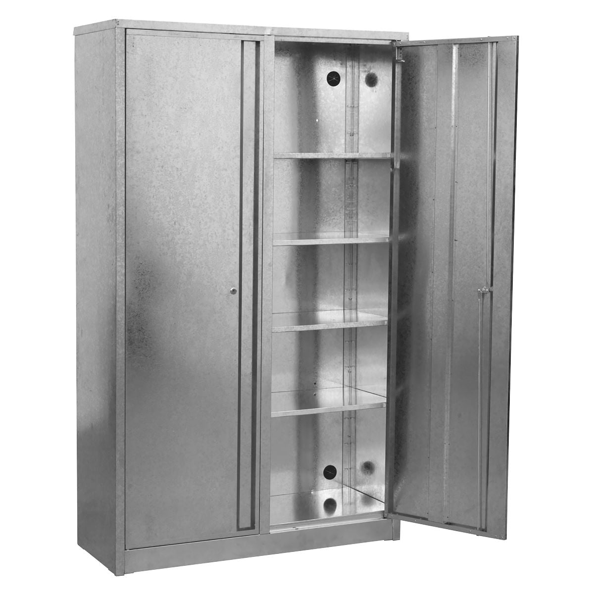 Sealey Galvanized Steel Floor Cabinet 4 Shelf Extra-Wide GSC110385