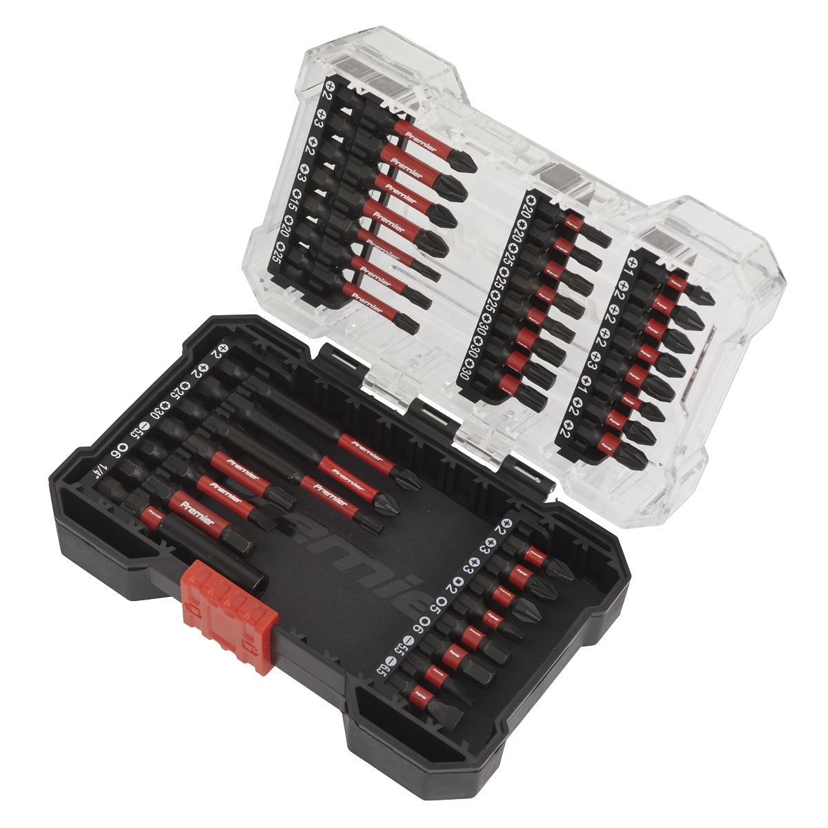 Sealey Power Tool Bit Set 38pc Impact Grade AK8282