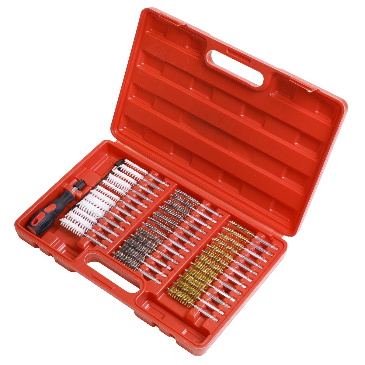 Sealey 38pc Cleaning Brush Set Injector Bore VS1910