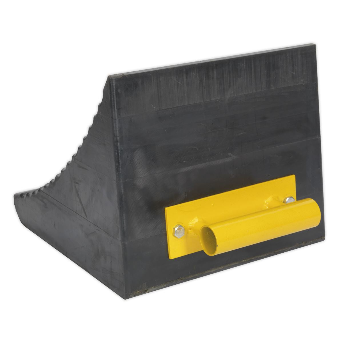 Sealey Heavy-Duty Rubber Wheel Chock 12kg - Single WC12