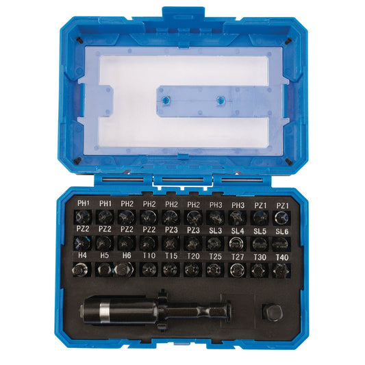 Draper 05724 Expert 32 Piece IMPACT Rated 1/4" Screwdriver & Magnetic Bit Set