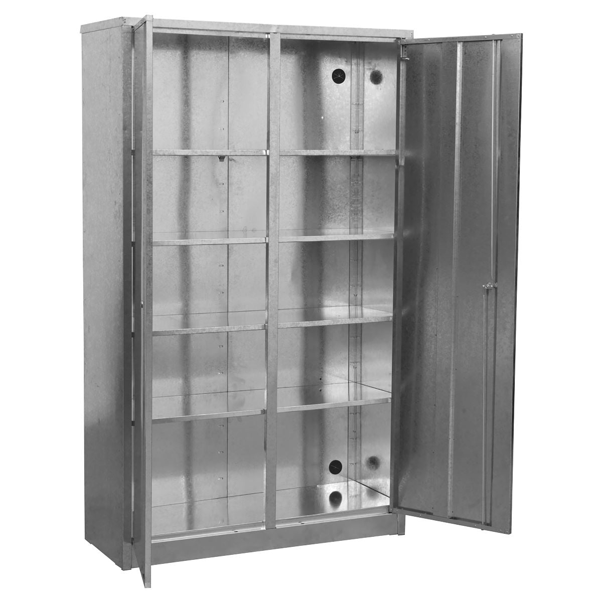 Sealey Galvanized Steel Floor Cabinet 4 Shelf Extra-Wide GSC110385