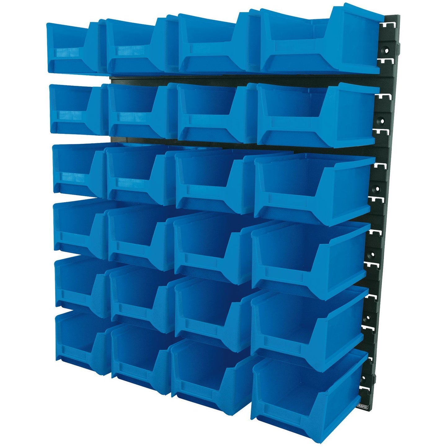 Draper 24 Bin Wall Storage Unit, Large Bins SBB24B - 06797