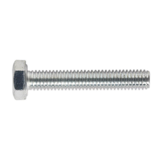 Sealey HT Setscrew M6 x 35mm 8.8 Zinc Pack of 50 SS635