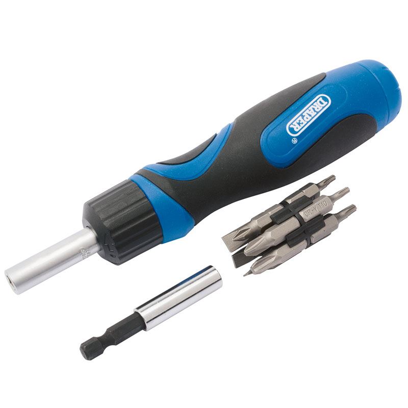 Draper VOID Ratcheting Screwdriver Set (13 Piece) 865/14 - 43641